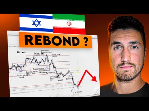 Enfin le temps d’un rebond sur Bitcoin et les cryptos ? Constat sur la guerre Iran-Israel