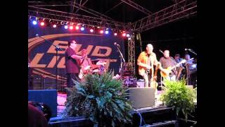 Billy Price performing with Los Lobos - &quot;Further on Up the Road&quot;