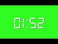 Countdown 2 Minutes Green Screen