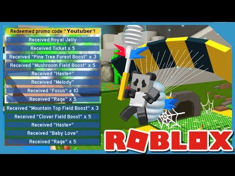 Secret Youtuber Codes Roblox Bee Swarm Simulator - 