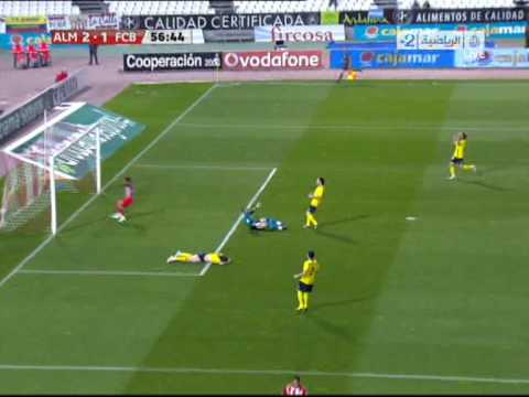 Almeria vs FC Barcelona 2-2 [06/03/10] 2nd half goals