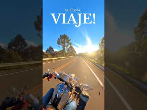 Na dúvida, VIAJE! 🤘🛵 Viagem de Moto Harley-Davidson no Pôr do Sol pelas Serras de Santa Catarina 🇧🇷