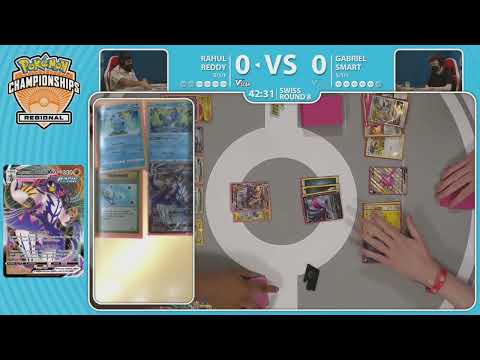 TCG Rahul Reddy Vs Gabriel Smart 2022 Pokémon Vancouver Regional Championships Swiss R8