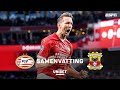 ? Luuk de Jong kopt 2️⃣ KEER raak op aangeven van Jordan Teze ? | Samenvatting PSV - Go Ahead Eagles