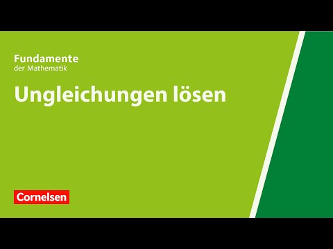 Ungleichungen lösen | Fundamente der Mathematik | Erklärvideo
