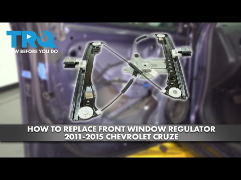 How to Replace Front Window Regulator 2011-2015 Chevrolet Cruze
