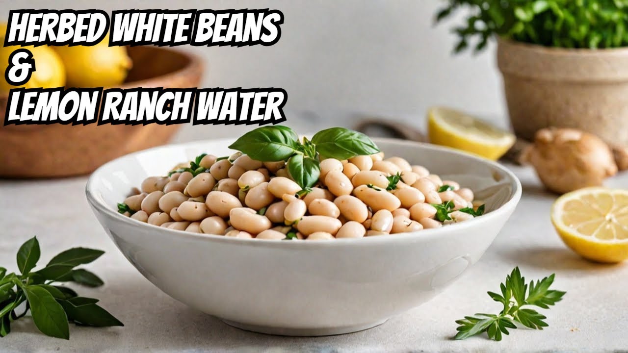 Easy Elegance: Herbed White Beans & Lemon Ranch Water