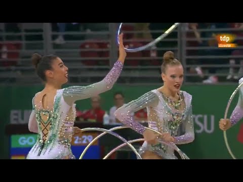 Team Spain - España 5 hoops final 5 aros Rhythmic Gymnastics World Championships 2022