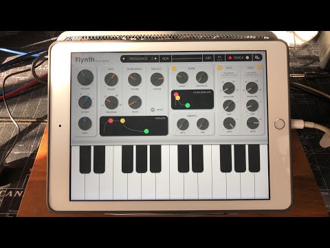 FLYNTH Synthesizer by Fingerlab - Let’s Explore - iPad Live Demo
