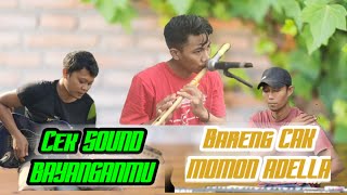 Download lagu CEK SOUND BAYANGANMU Cover(GTM Musik) Bareng Cak #MOMON_ADELLA🎸🎵 mp3