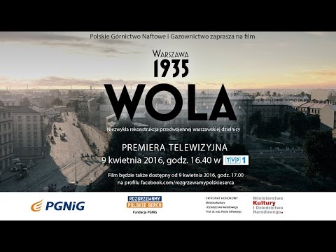 "Warszawa 1935 Wola" - zwiastun