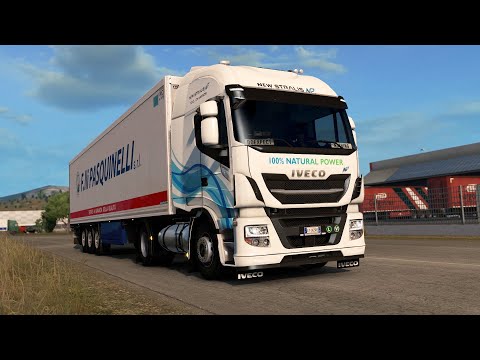 ETS2 1.35 Open Beta Iveco New Stralis NP Catanzaro - Naples