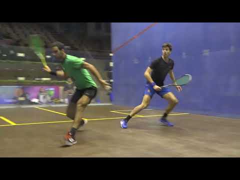 SQUASH: ABOULGHER Vs AUGUSTE DUSSOURD | Highlights | Pakistan