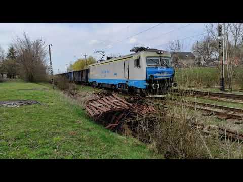Tren de marfa CTV pleaca din Stroiesti cu LEMA 480-007-0 - 21.04.2021