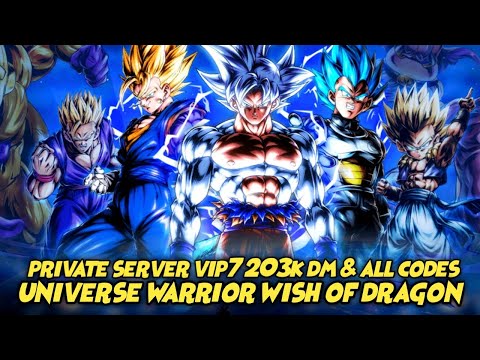 Universe Warrior: WoD P-Server ENG free Vip7 203k DM & all Codes