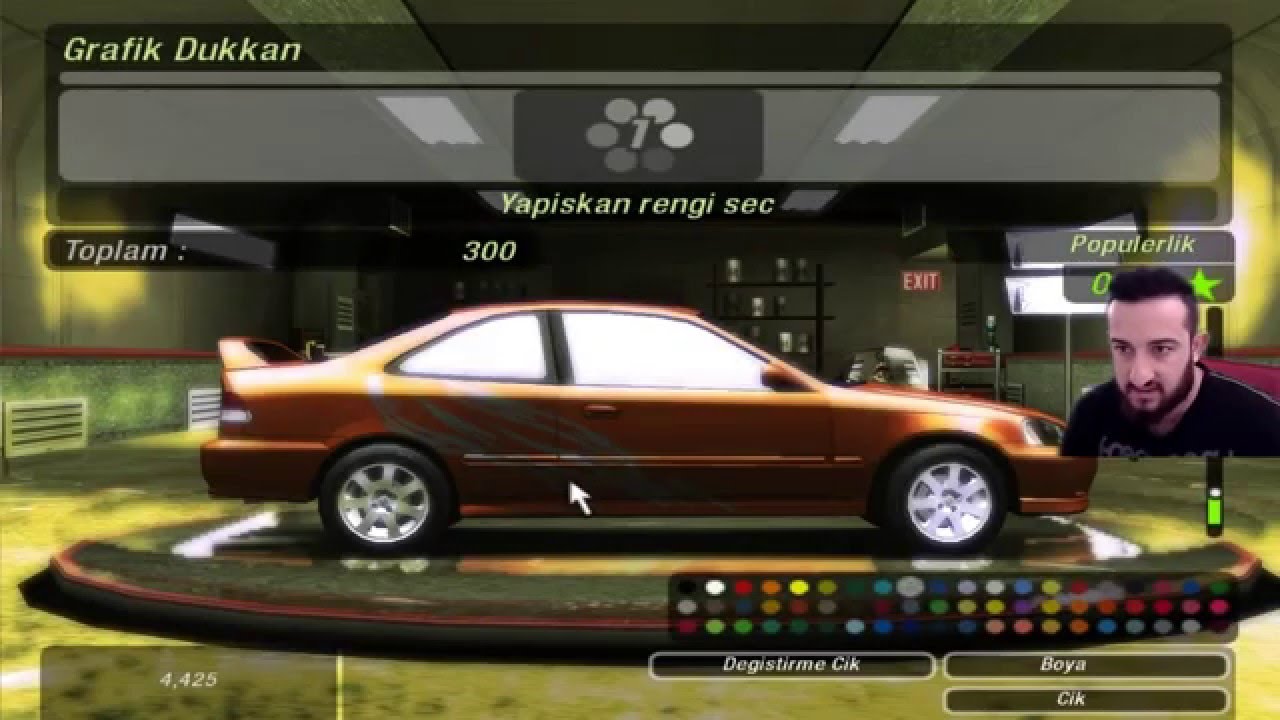 Video NFS Underground 2 Honda Civic Modifiye 2