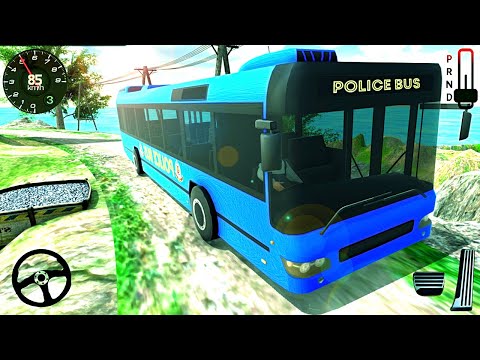 Prison Bus Transport Driving Game - Mobile Police Bus Drive Off Road 3D - Android GamePlay #2