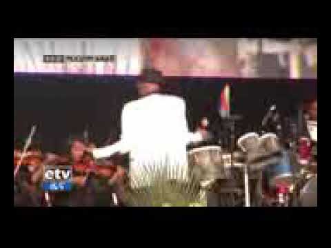 ali Birra lovely song  at millennium hall eritrean president  Ethiopian prime minister  already.....