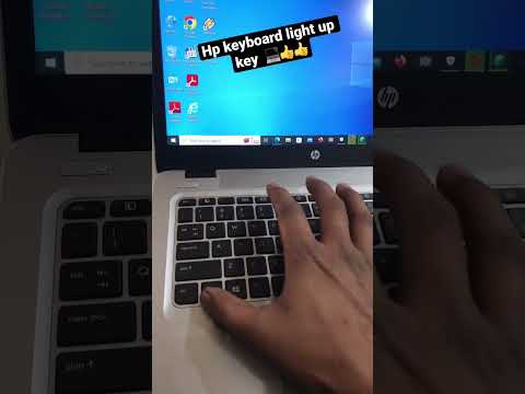 Hp keyboard light up key Hp laptop 💻 #swastikcomputer #swastik #smart #manojdey