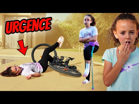 ACCIDENT! SHE CRIES AND GOES TO THE HOSPITAL