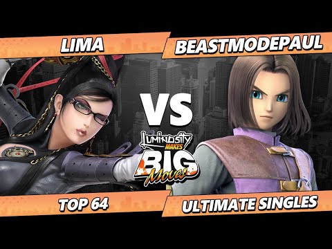 LMBM 2025 - Lima (Bayonetta) Vs. BeastModePaul (Hero) Smash Ultimate - SSBU