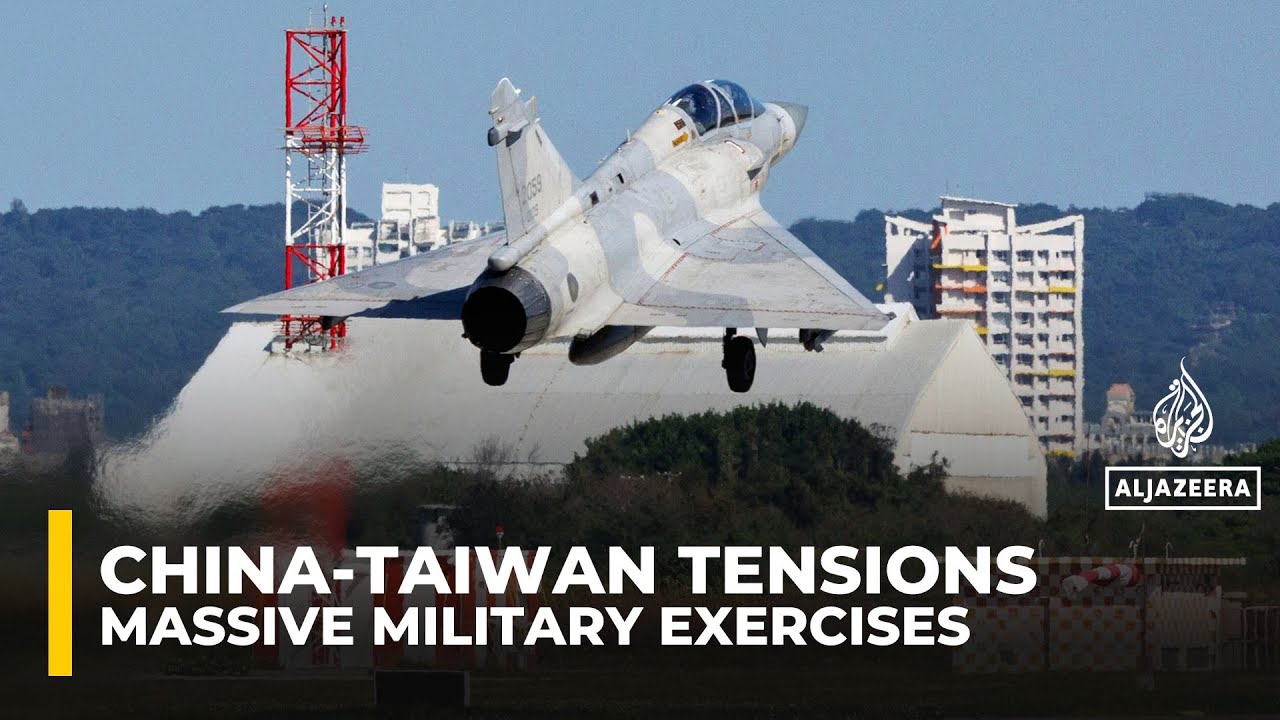 China–Taiwan Tensions Rise as Beijing Launches Massive Military Drills