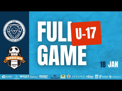18.01.2026 FC Nikers (U-17) vs Riga/BEITAR (U-17)