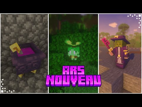Ars Nouveau (Minecraft Mod Showcase) | An Amazing Magical Mod!