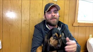 ZooMontana's bloodhound (VIDEO)