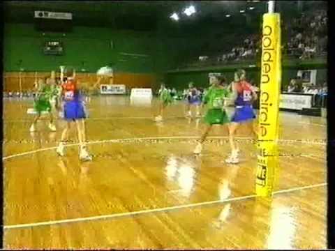 1994 Mobil Netball Classic - QLD Cosmos V NZ Invitational Side.