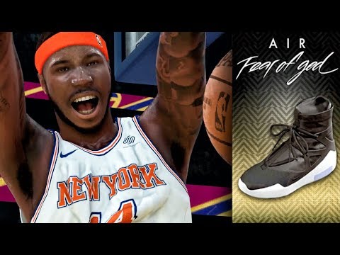 DOMINATING IN RARE NIKE "FEAR OF GOD 1s"! NBA 2K19 My Career Gameplay Ep. 13
