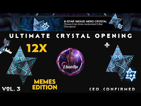 Ultimate Crystal Opening V3 (Memes Edition) + 6 Star Nexus! - Marvel Contest of Champions