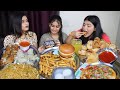 Golgappa Momos Chow Mein Pizza Burger Samosa Rasgulla Spring Roll Challenge Food Challenge