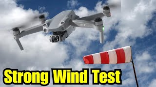DJI AIR 2S - Strong Wind Test