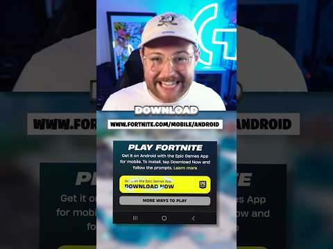 How To Download Fortnite On Mobile! #fortnite #mobilegame #android #fortniteskins #youtubechamps
