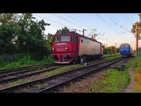 Trains in IAȘI/Trenuri în IAȘI 10.07.2021 [4K]