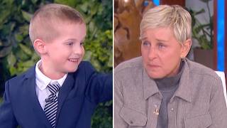 Ellen Brought to Tears by Young Motivational Speaker
