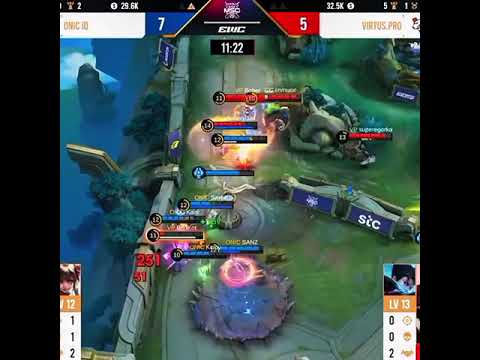 ONIC di pandang sini oleh pemain RUSIA #mlbb #onicesports #mlb #gameplay #fypシ#esports 