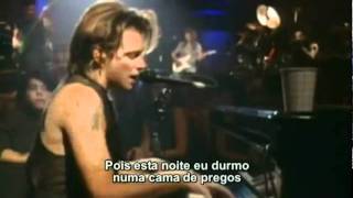 Bon Jovi - Bed of roses (cama de rosas) - unplugged hd