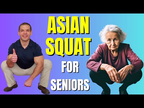 Asian Squat for Seniors: Improve Mobility Without Knee Pain
