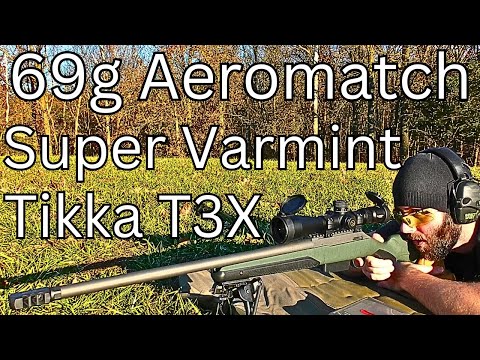Rifle review of the Tikka T3x Super Varmint Cerakote