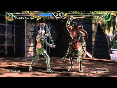 Soulcalibur V: Caspian VII (APat) Vs. Mikenyan (Raphael)