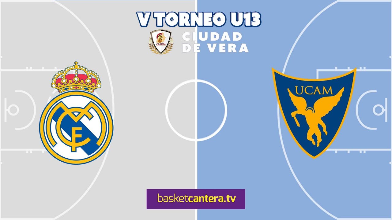 U13M.  REAL MADRID vs UCAM MURCIA.- Torneo Preinfantil Ciudad de Vera #BasketCantera.TV
