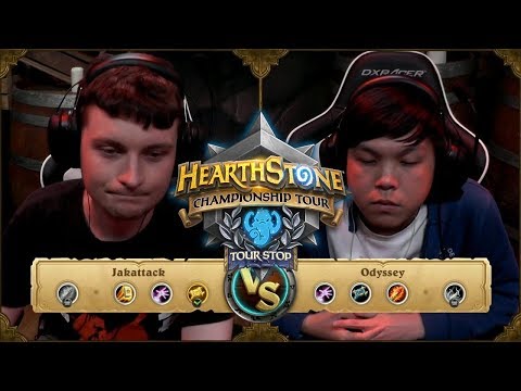 Hearthstone Championship Tour Sydney Stop 2018 | Jakattack vs Odyssey - DAY 2 | HCT Sydney Stop 2018
