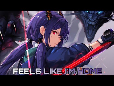 「 Nightcore 」| Feels Like I'm Home (feat. Linn Sandin) - Uplink