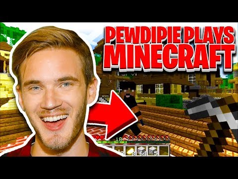 PEWDIEPIE LIVESTREAMED MINECRAFT TO BEAT T-SERIES........ ( BEST MOMENTS )