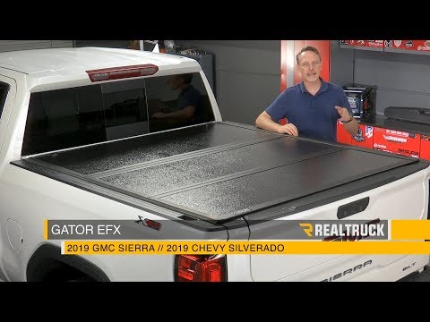How to Install Gator EFX Hard Fold Tonneau Cover on a 2019 GMC Chevy 1500