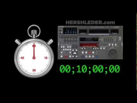 Drop Frame Timecode Explained -- © B. Hershleder -- ContactBen.com