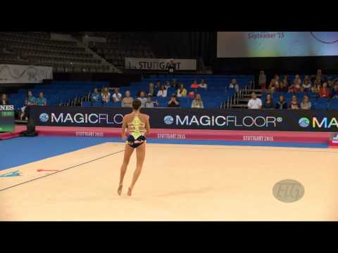 Maria Carmen CRESCENZI (ITA) 2015 Rhythmic Worlds Stuttgart - Qualifications Clubs