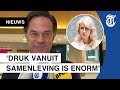 Mark Rutte grijnst na vraag over Mona Keijzer